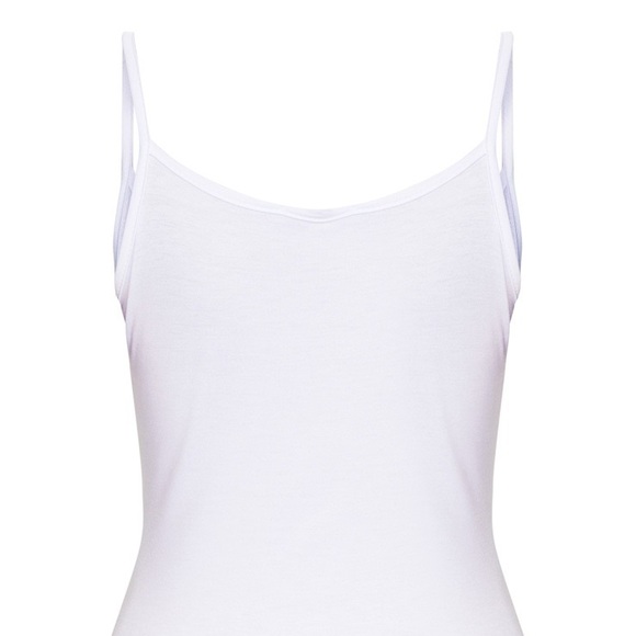 White Cami Bodysuit - Picture 5 of 7